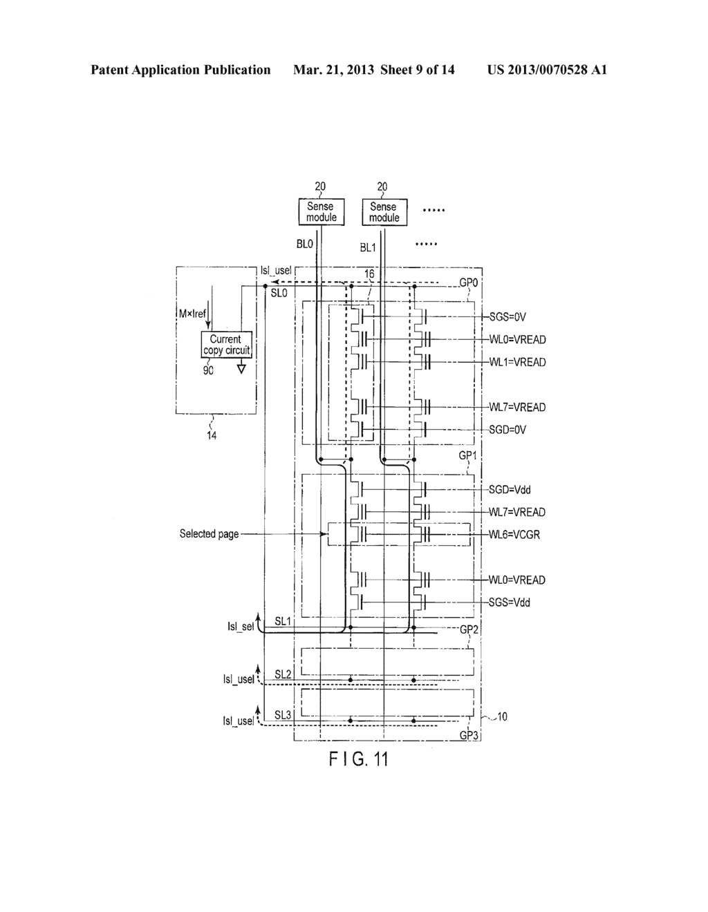 SEMICONDUCTOR MEMORY DEVICE - diagram, schematic, and image 10