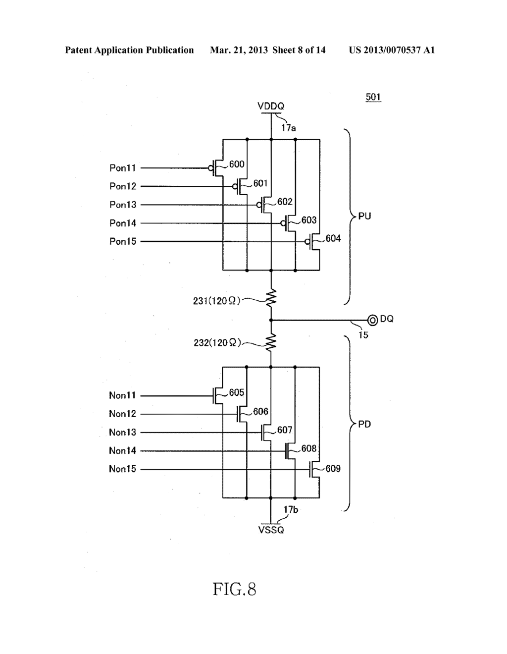 SEMICONDUCTOR DEVICE OPERATES ON EXTERNAL AND INTERNAL POWER SUPPLY     VOLTAGES AND DATA PROCESSING SYSTEM INCLUDING THE SAME - diagram, schematic, and image 09