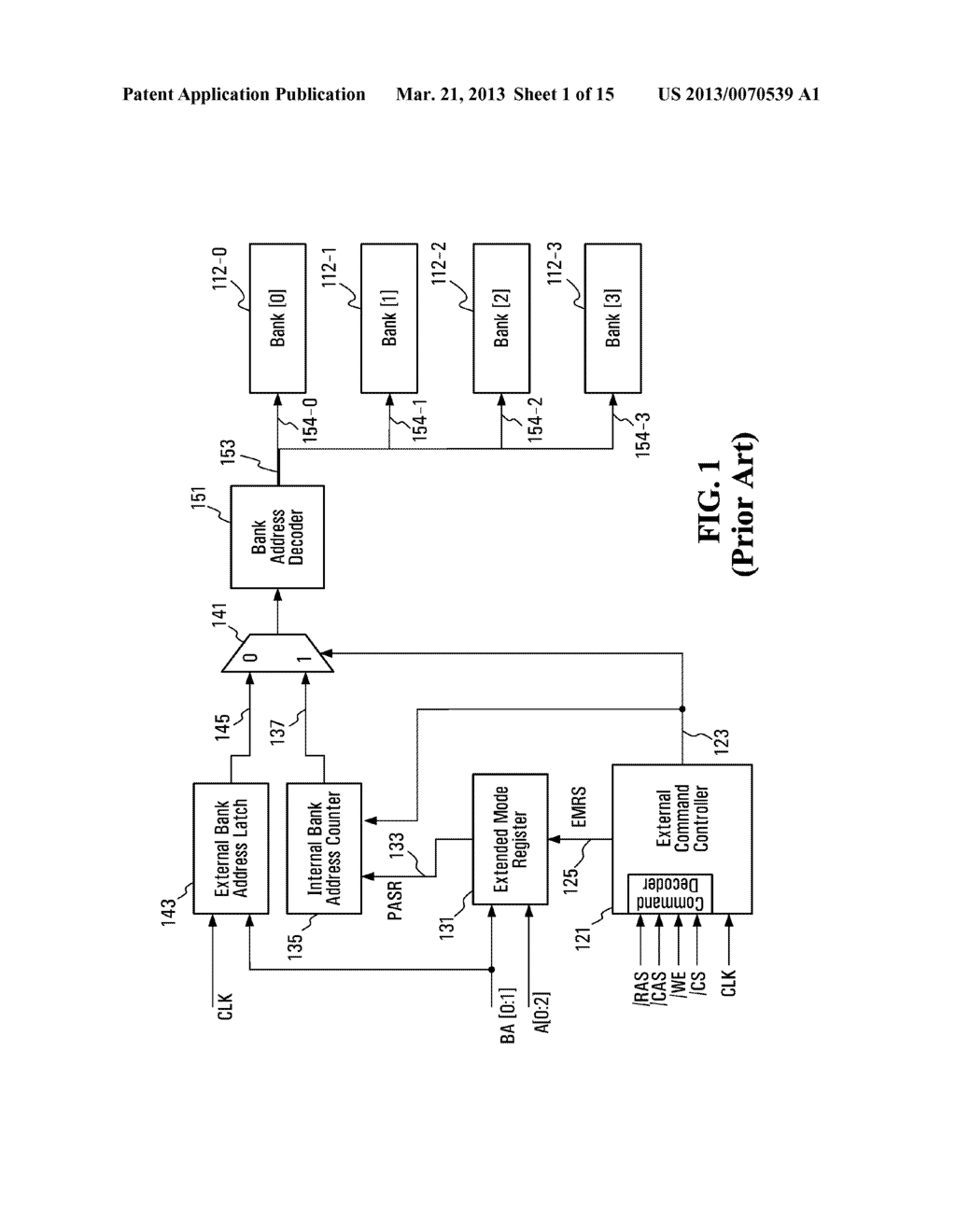 DYNAMIC RANDOM ACCESS MEMORY WITH FULLY INDEPENDENT PARTIAL ARRAY REFRESH     FUNCTION - diagram, schematic, and image 02