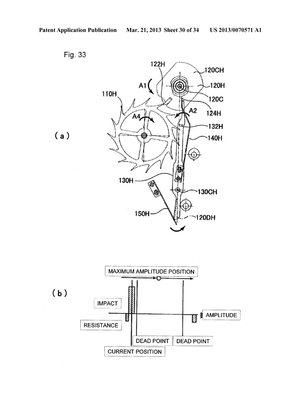 DETENT ESCAPEMENT AND MECHANICAL TIMEPIECE - diagram, schematic, and image 31