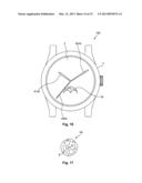 TIMEPIECE ROTATING DISPLAY MEMBER, AND TIMEPIECE diagram and image