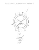 TIMEPIECE ROTATING DISPLAY MEMBER, AND TIMEPIECE diagram and image