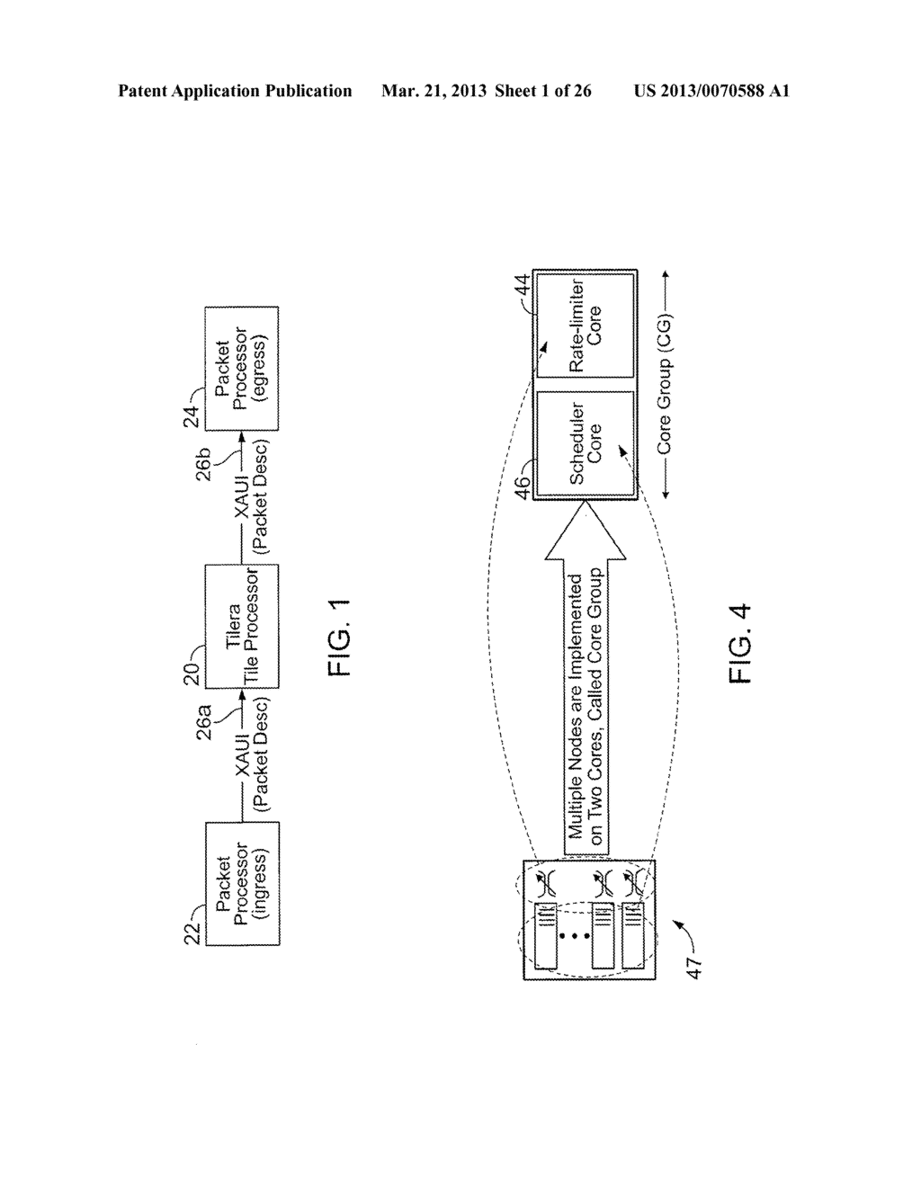 Packet Processing in a Parallel Processing Environment - diagram, schematic, and image 02