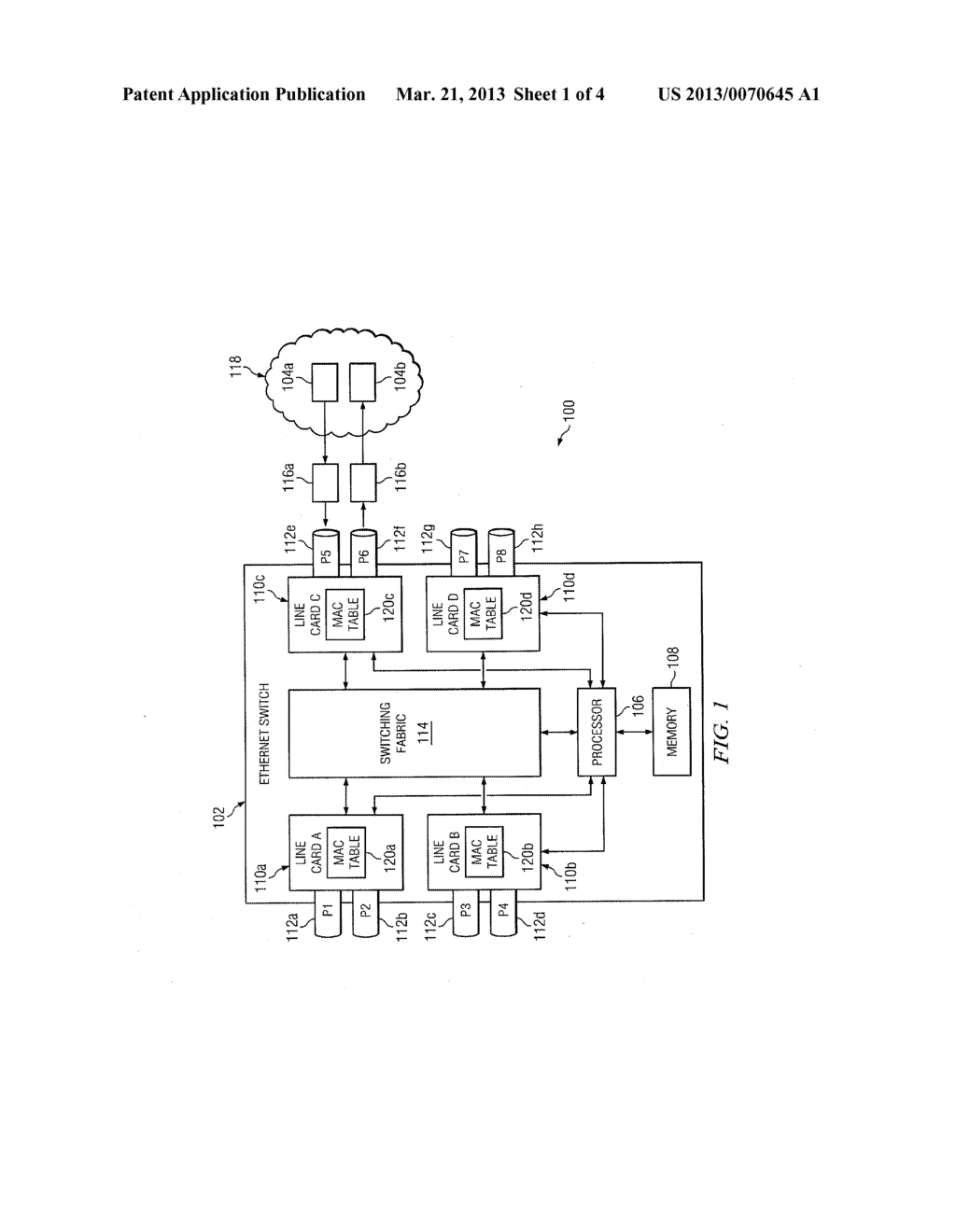 ADDRESS TABLE FLUSHING IN DISTRIBUTED SWITCHING SYSTEMS - diagram, schematic, and image 02