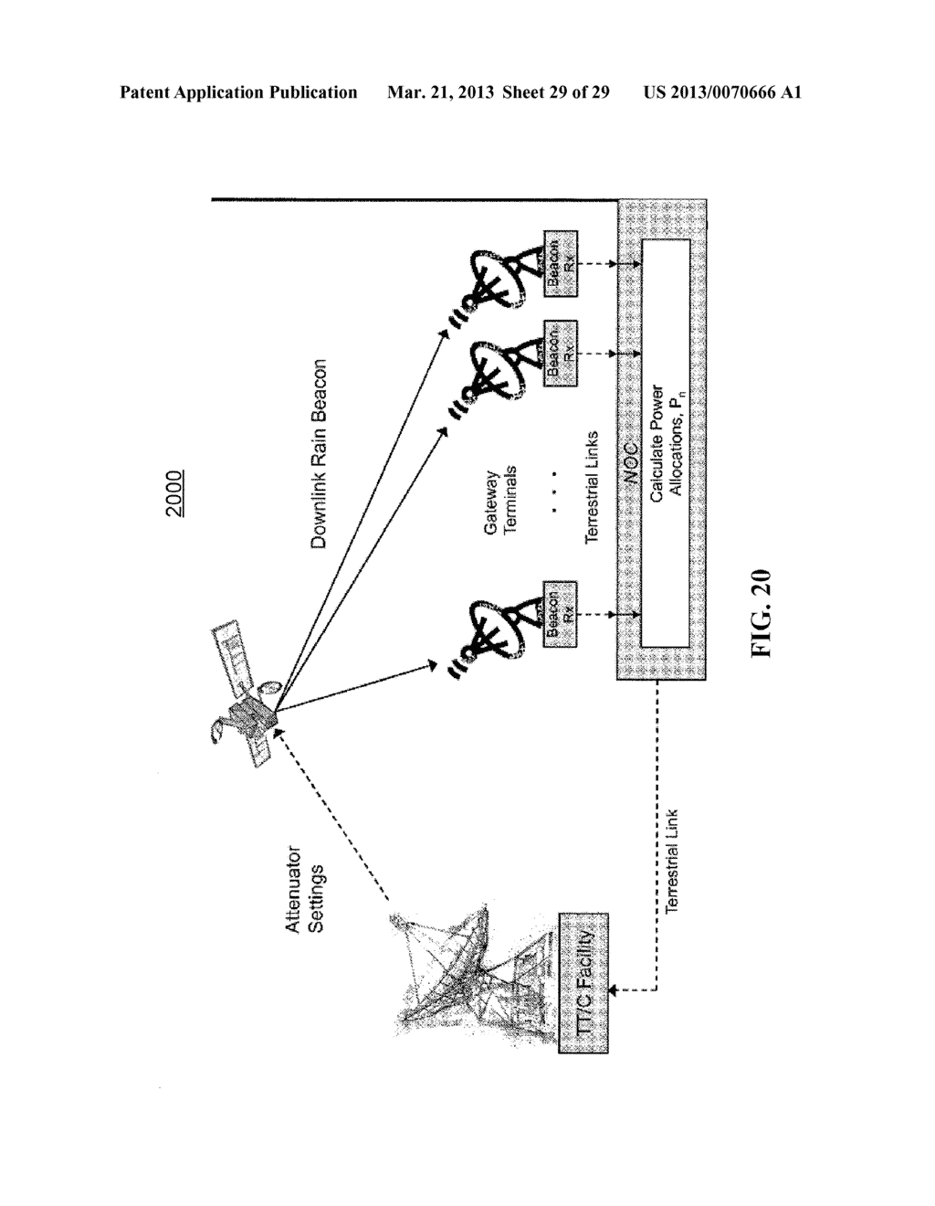 FLEXIBLE CAPACITY SATELLITE COMMUNICATIONS SYSTEM - diagram, schematic, and image 30