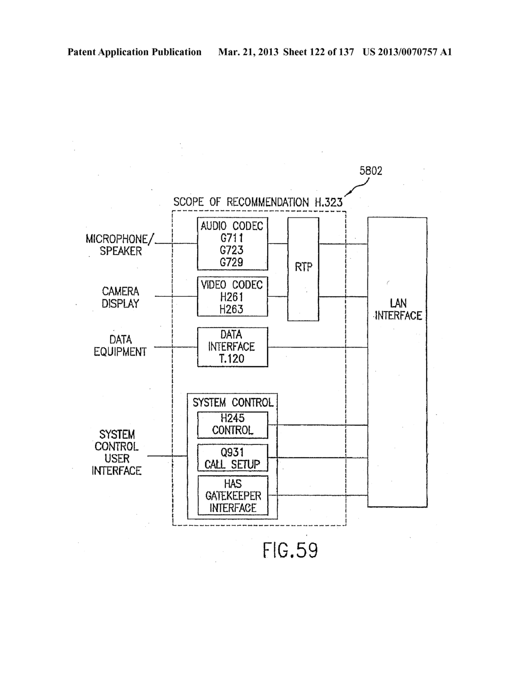 VOICE OVER DATA TELECOMMUNICATIONS NETWORK ARCHITECTURE - diagram, schematic, and image 123