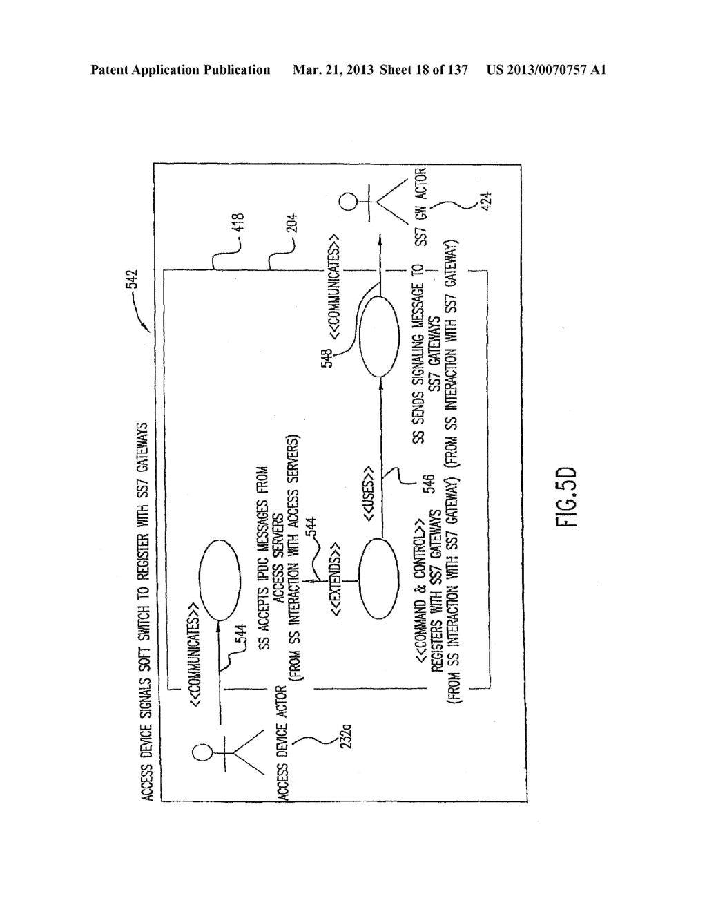 VOICE OVER DATA TELECOMMUNICATIONS NETWORK ARCHITECTURE - diagram, schematic, and image 19