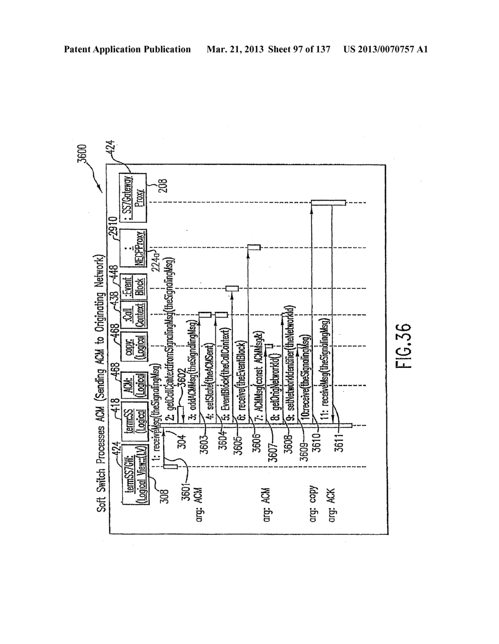 VOICE OVER DATA TELECOMMUNICATIONS NETWORK ARCHITECTURE - diagram, schematic, and image 98