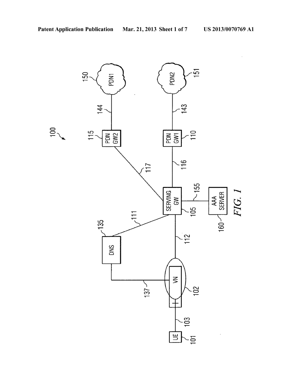 METHOD AND SYSTEM FOR IDENTIFICATION OF PACKET GATEWAYS SUPPORTING     DIFFERENT SERVICE TYPES - diagram, schematic, and image 02