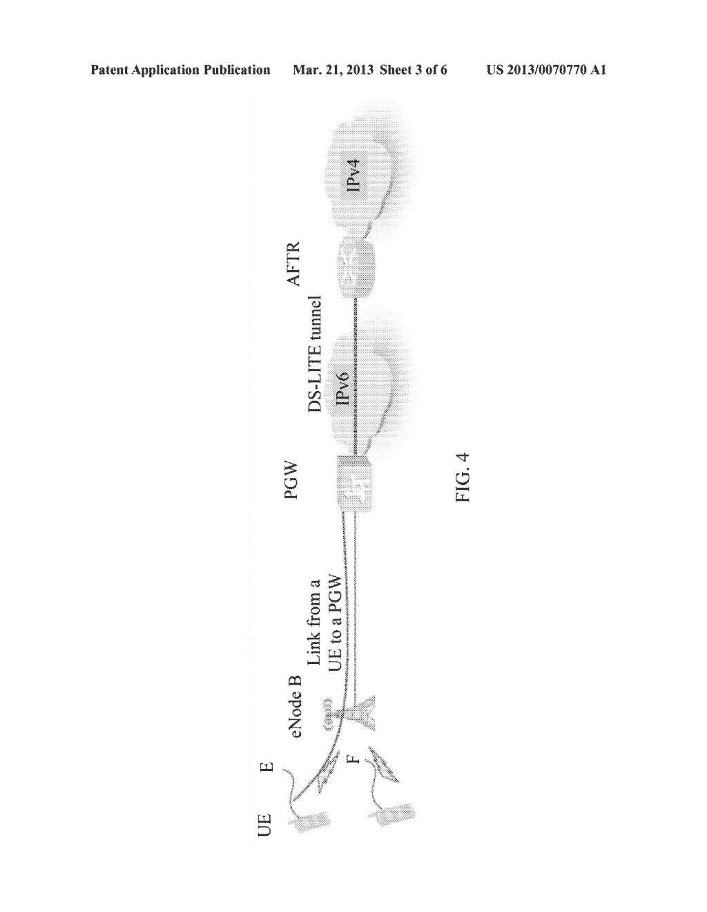 METHOD, DEVICE, AND SYSTEM FOR FORWARDING PACKET - diagram, schematic, and image 04