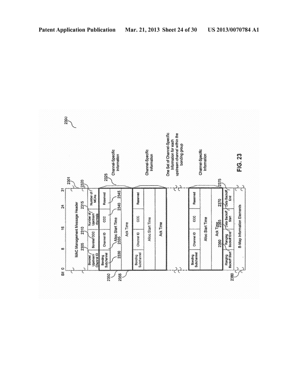 UPSTREAM CHANNEL BONDING IN A CABLE COMMUNICATIONS SYSTEM - diagram, schematic, and image 25