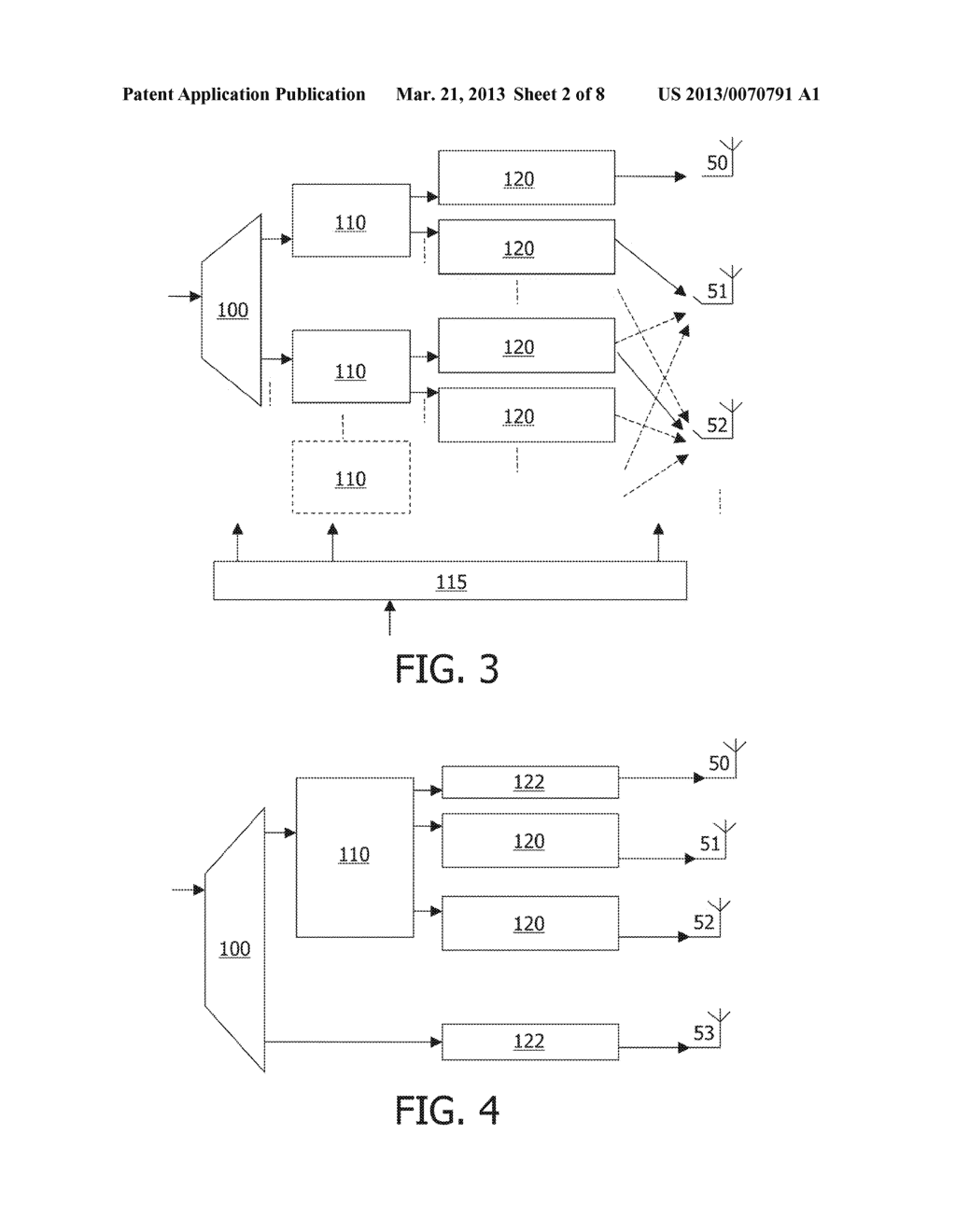 MULTIPLE ANTENNA TRANSMISSION WITH VARIABLE DIVERSITY GAIN - diagram, schematic, and image 03