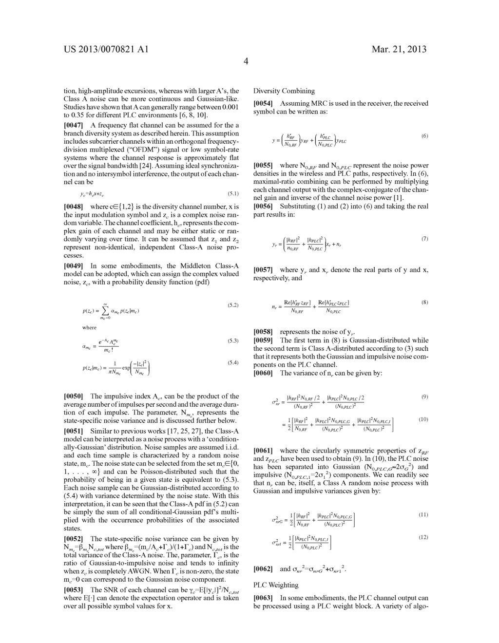 SYSTEM AND METHOD FOR PROVIDING A WIRELESS/POWER-LINE DIVERSITY     COMMUNICATIONS CHANNEL - diagram, schematic, and image 12