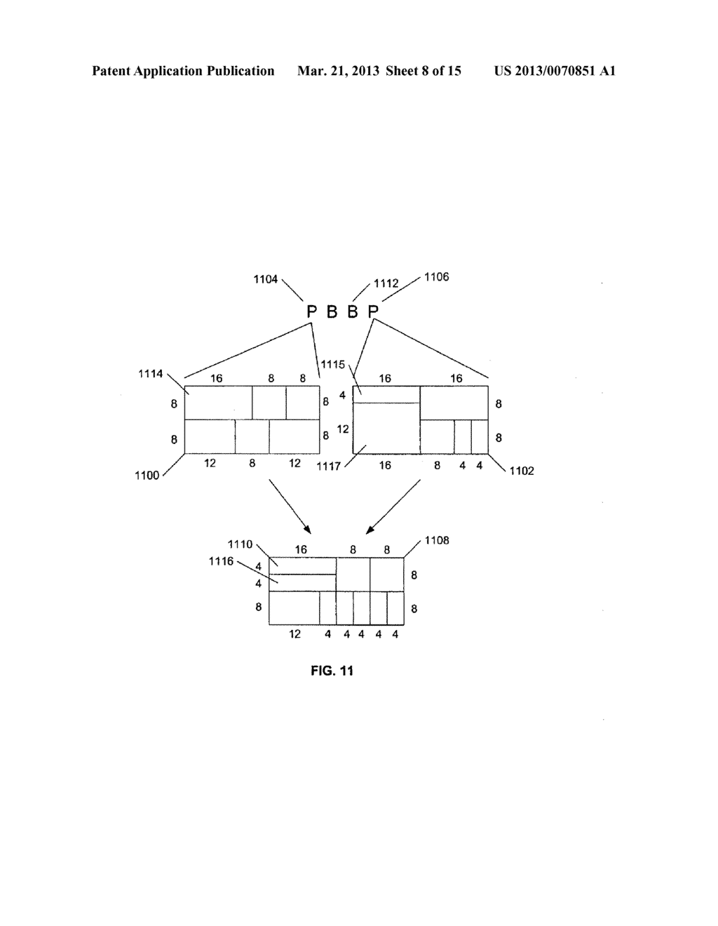 INTERPOLATION OF VIDEO COMPRESSION FRAMES - diagram, schematic, and image 09