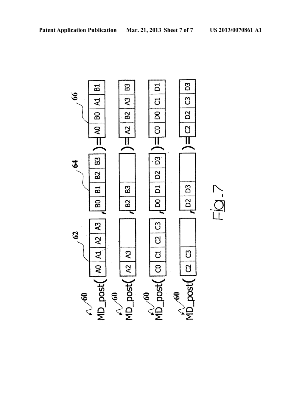 METHOD AND SYSTEM FOR THE TREATMENT OF MULTIPLE-DESCRIPTION SIGNALS, AND     CORRESPONDING COMPUTER-PROGRAM PRODUCT - diagram, schematic, and image 08