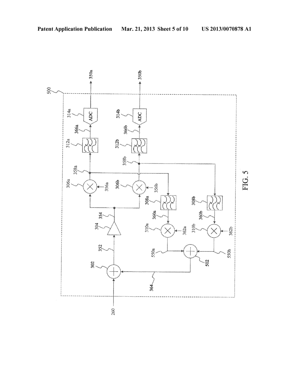 RECEIVER APPARATUS HAVING FILTERS IMPLEMENTED USING FREQUENCY TRANSLATION     TECHNIQUES - diagram, schematic, and image 06