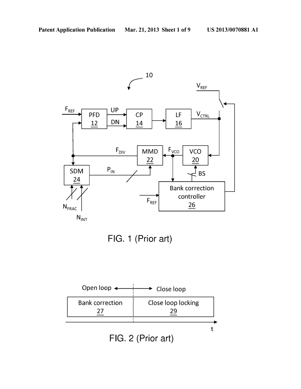 PHASE LOCKED LOOP AND ASSOCIATED PHASE ALIGNMENT METHOD - diagram, schematic, and image 02