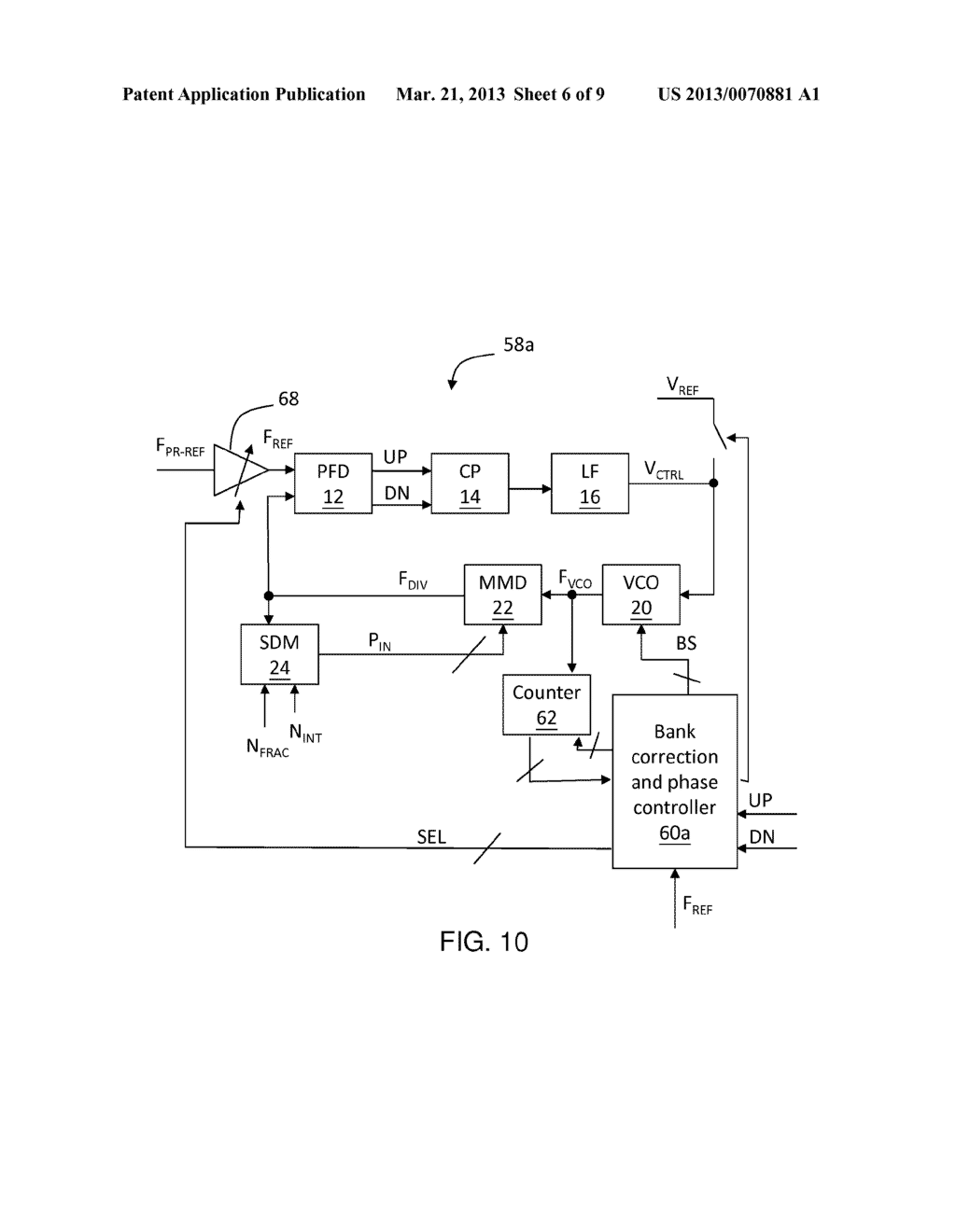 PHASE LOCKED LOOP AND ASSOCIATED PHASE ALIGNMENT METHOD - diagram, schematic, and image 07