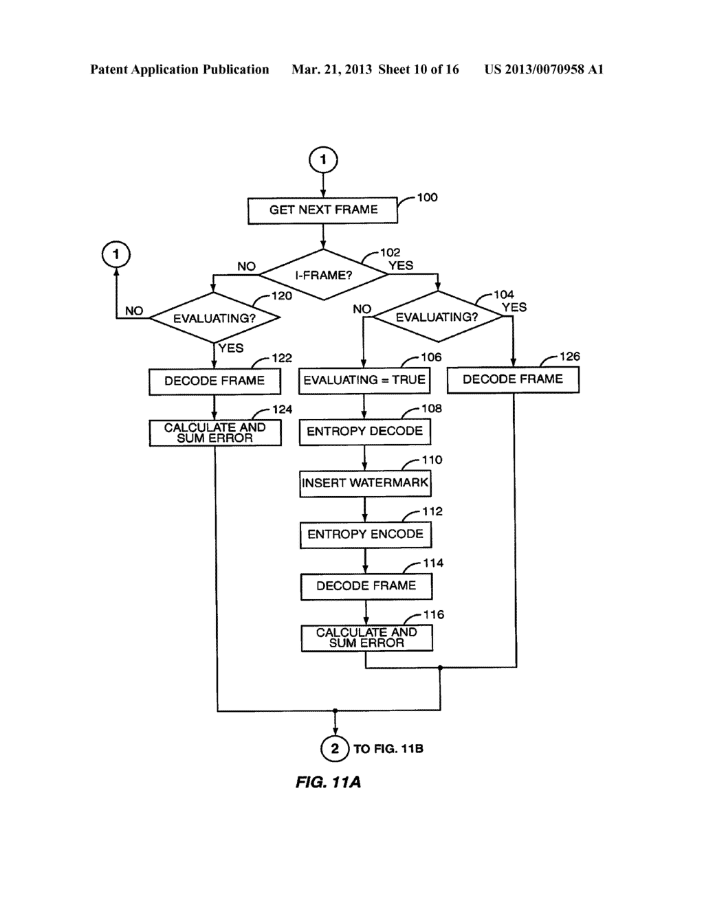 CLIENT-SIDE WATERMARKING USING HYBRID I-FRAMES - diagram, schematic, and image 11