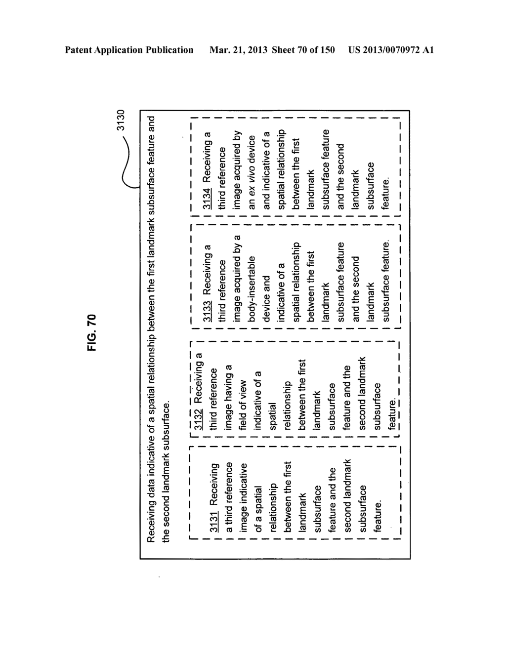 Patient verification based on a landmark subsurface feature of the     patient's body part - diagram, schematic, and image 71