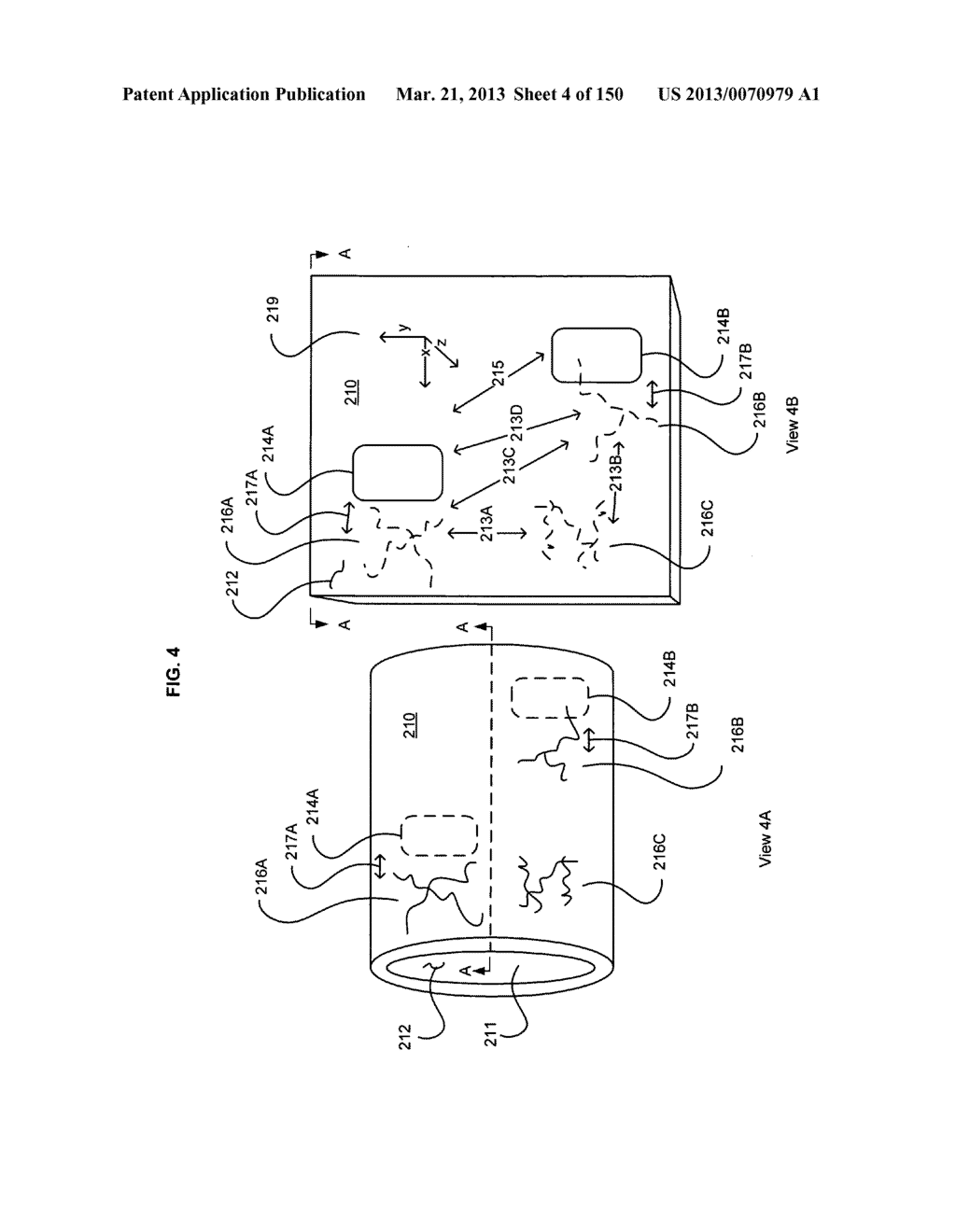 Registering regions of interest of a body part to a coordinate system - diagram, schematic, and image 05