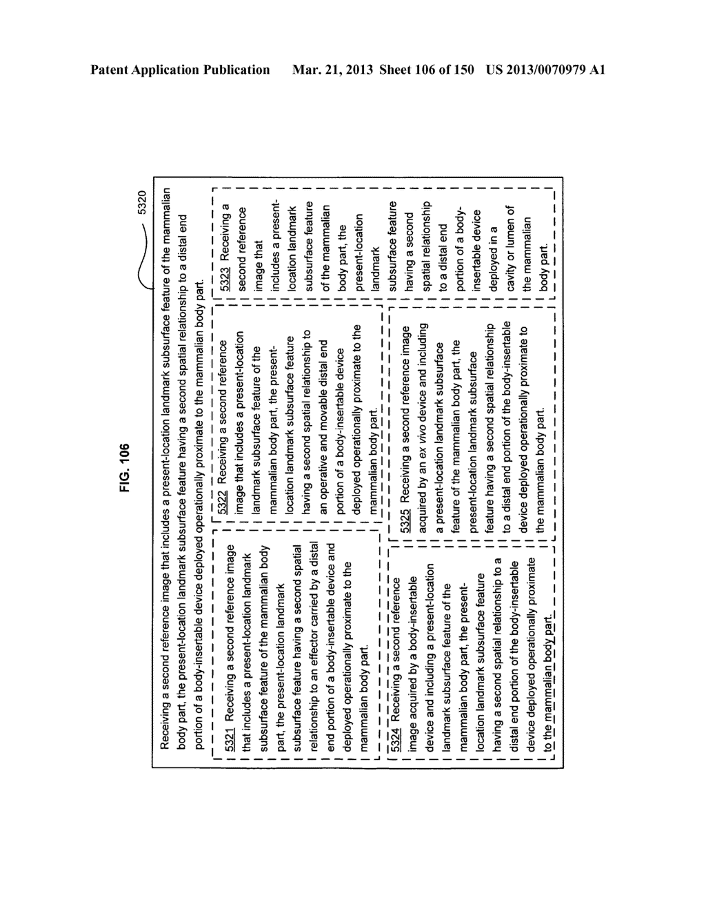 Registering regions of interest of a body part to a coordinate system - diagram, schematic, and image 107