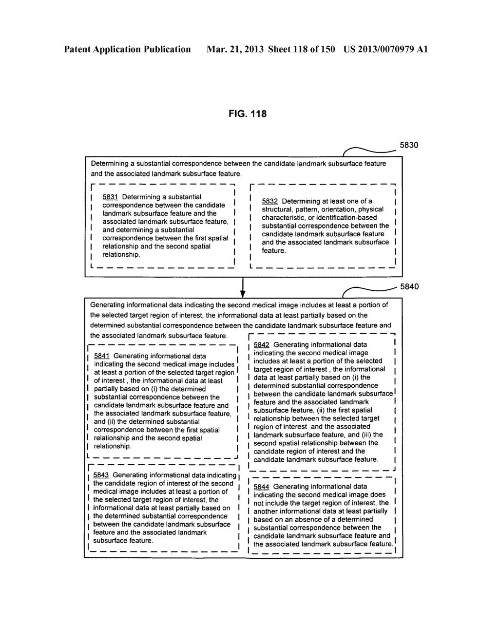 Registering regions of interest of a body part to a coordinate system - diagram, schematic, and image 119