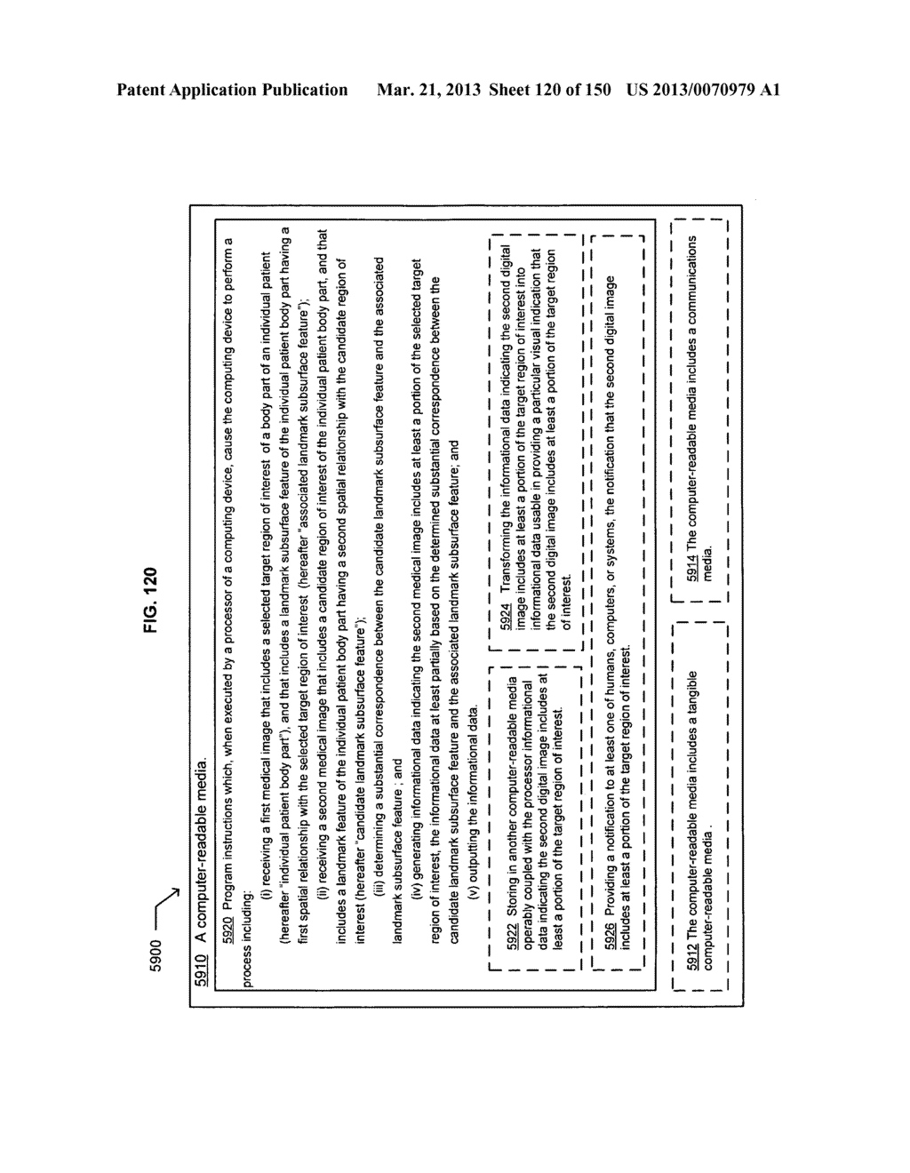 Registering regions of interest of a body part to a coordinate system - diagram, schematic, and image 121