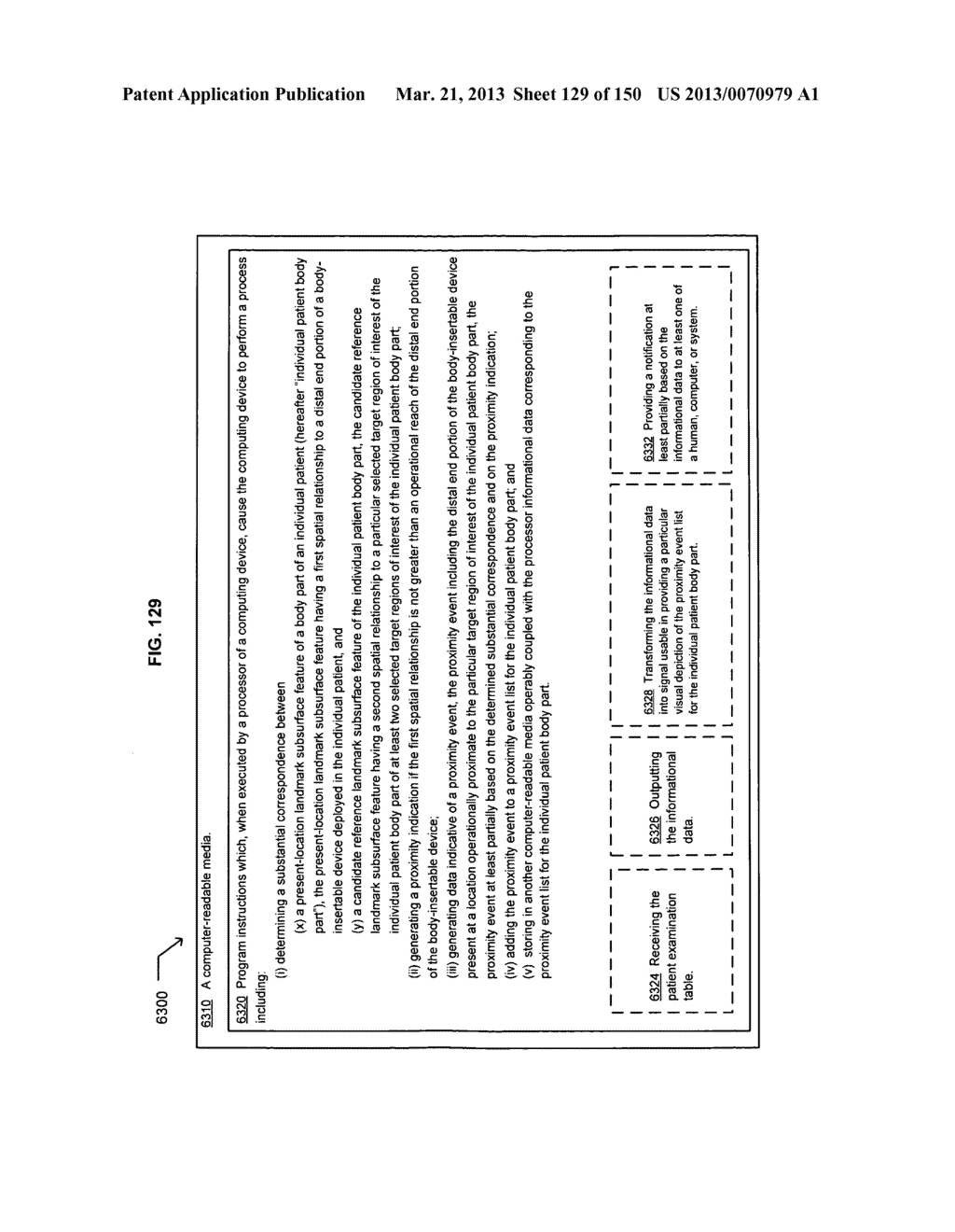 Registering regions of interest of a body part to a coordinate system - diagram, schematic, and image 130