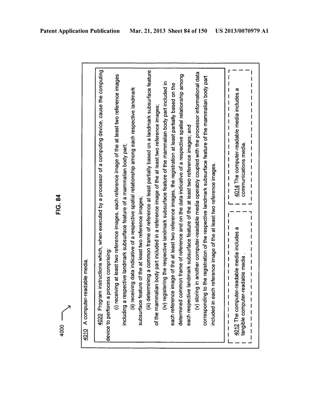 Registering regions of interest of a body part to a coordinate system - diagram, schematic, and image 85