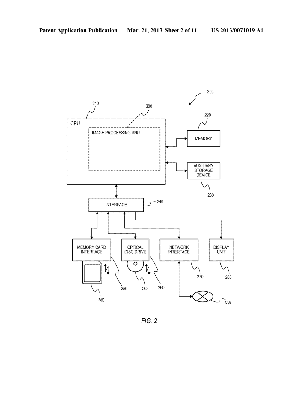 IMAGE PROCESSING APPARATUS, IMAGE PROCESSING METHOD AND RECORDING DEVICE     RECORDING IMAGE PROCESSING PROGRAM - diagram, schematic, and image 03