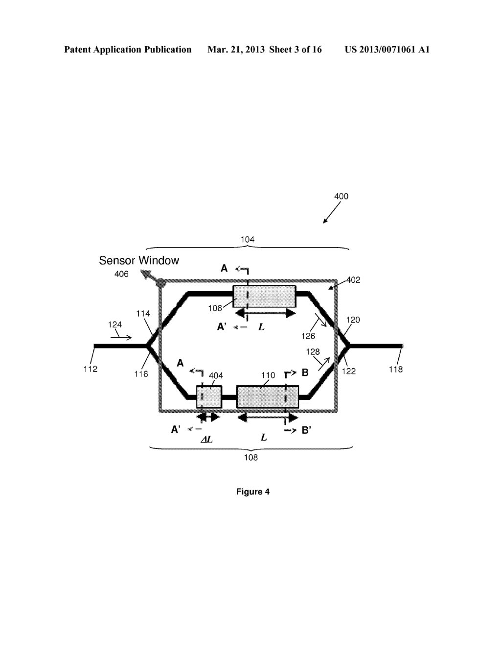 Optical Circuit for Sensing a Biological Entity in a Fluid and Method of     Configuring the Same - diagram, schematic, and image 04