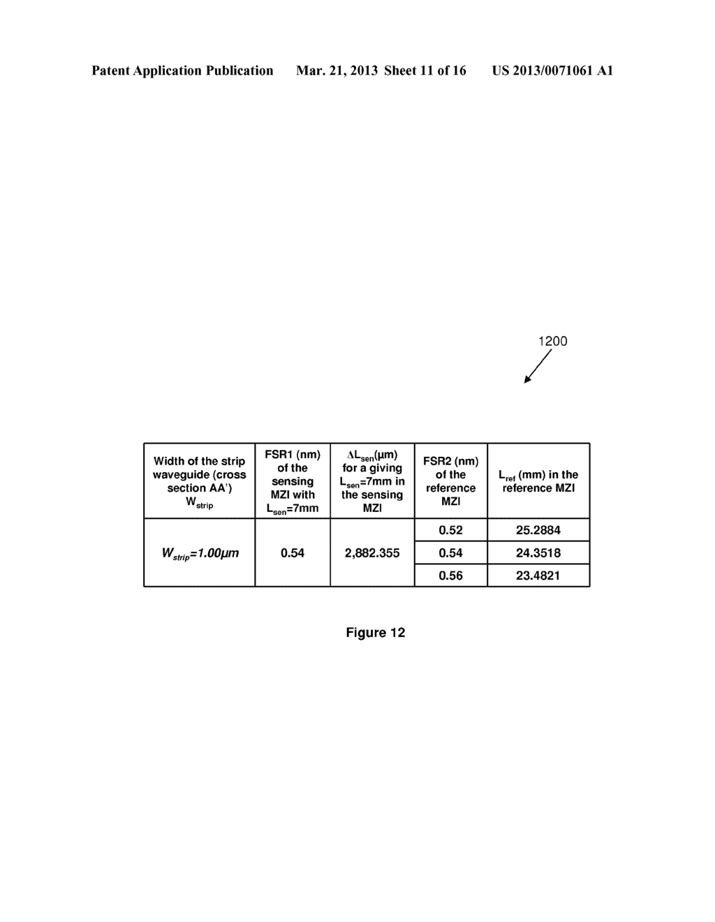 Optical Circuit for Sensing a Biological Entity in a Fluid and Method of     Configuring the Same - diagram, schematic, and image 12