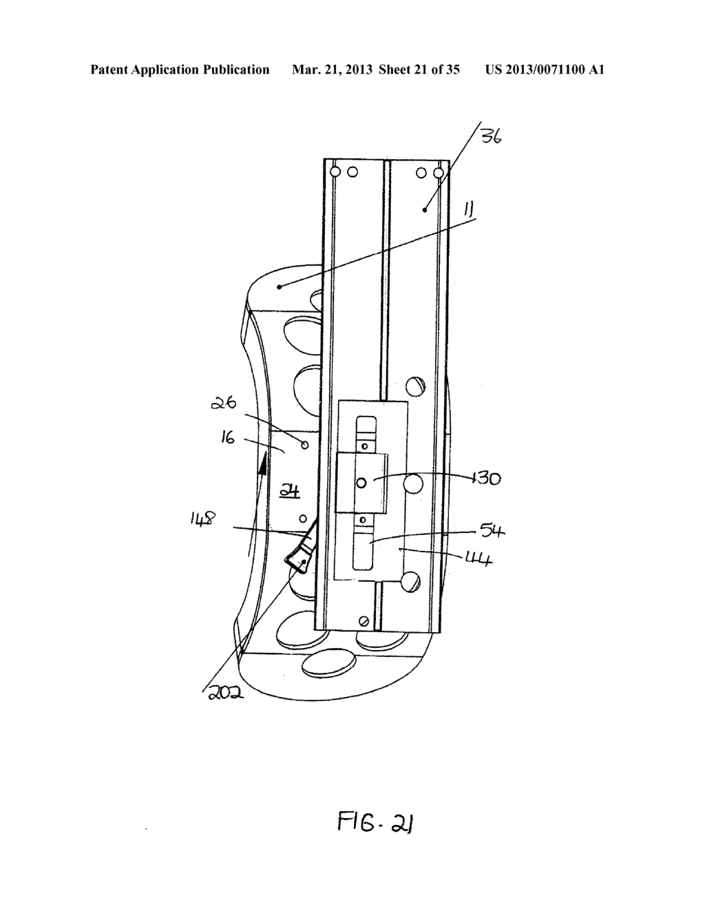 Hand Held Camera Mount - diagram, schematic, and image 22