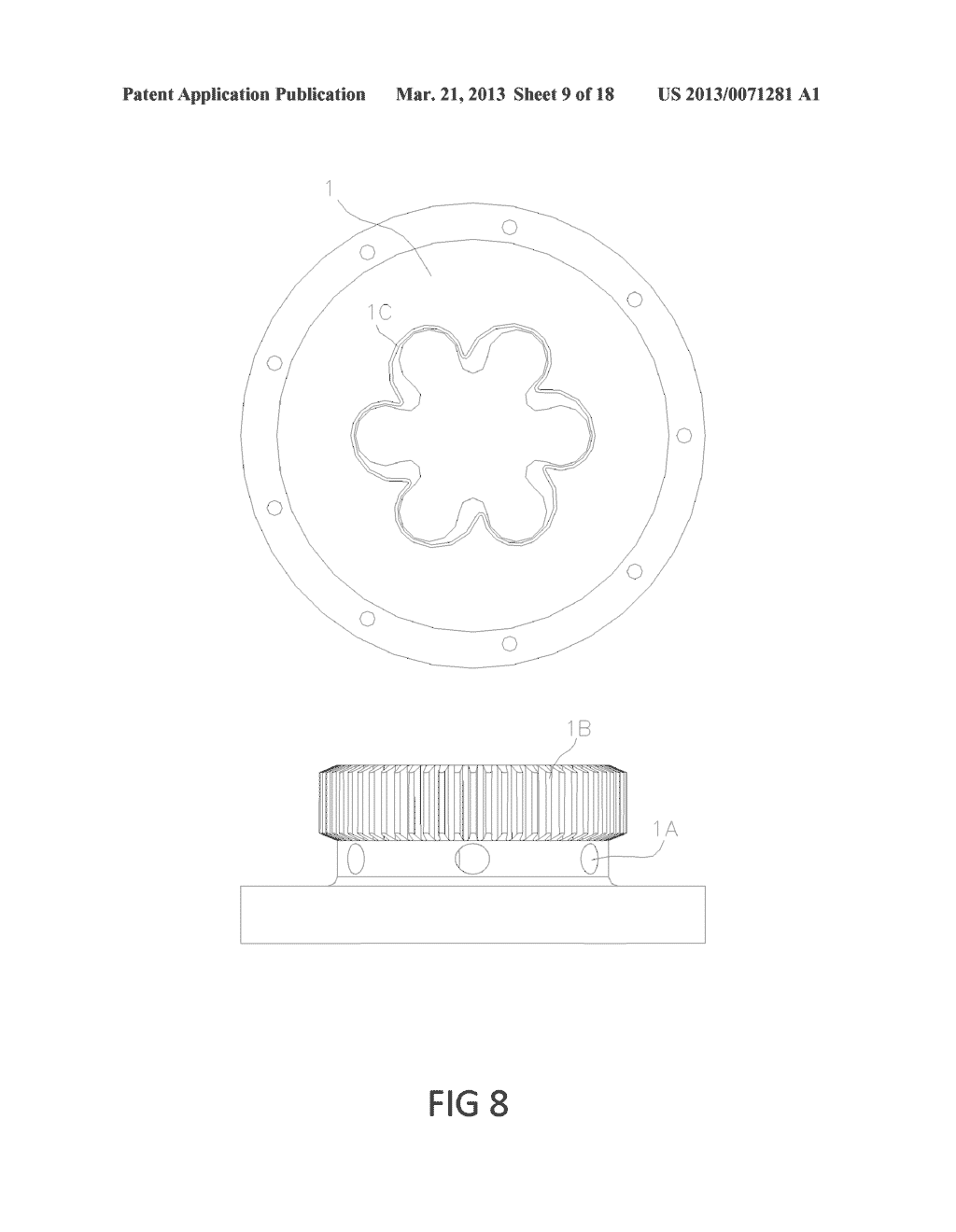 COMPRESSER, ENGINE OR PUMP WITH A PISTON TRANSLATING ALONG A CIRCULAR PATH - diagram, schematic, and image 10