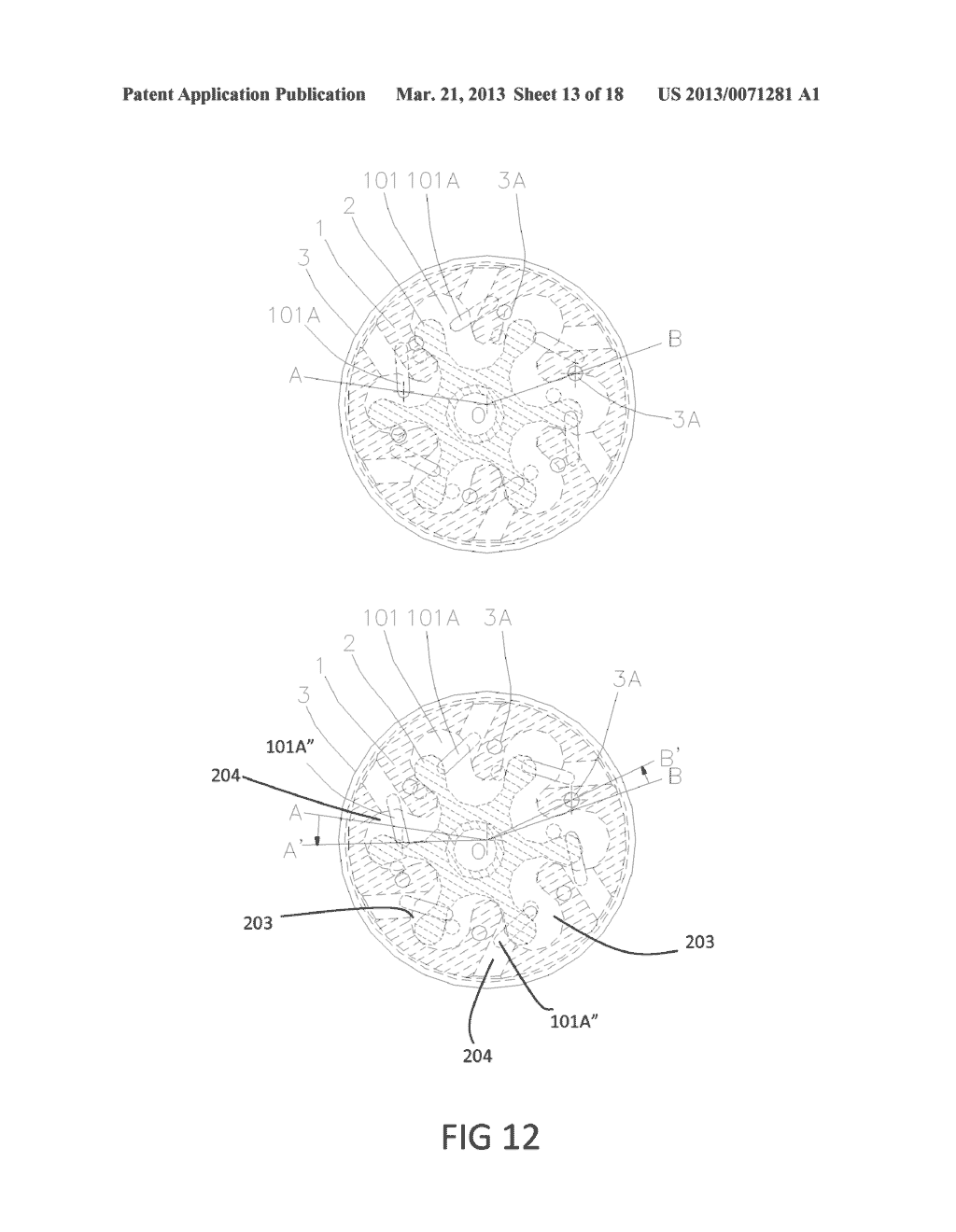 COMPRESSER, ENGINE OR PUMP WITH A PISTON TRANSLATING ALONG A CIRCULAR PATH - diagram, schematic, and image 14