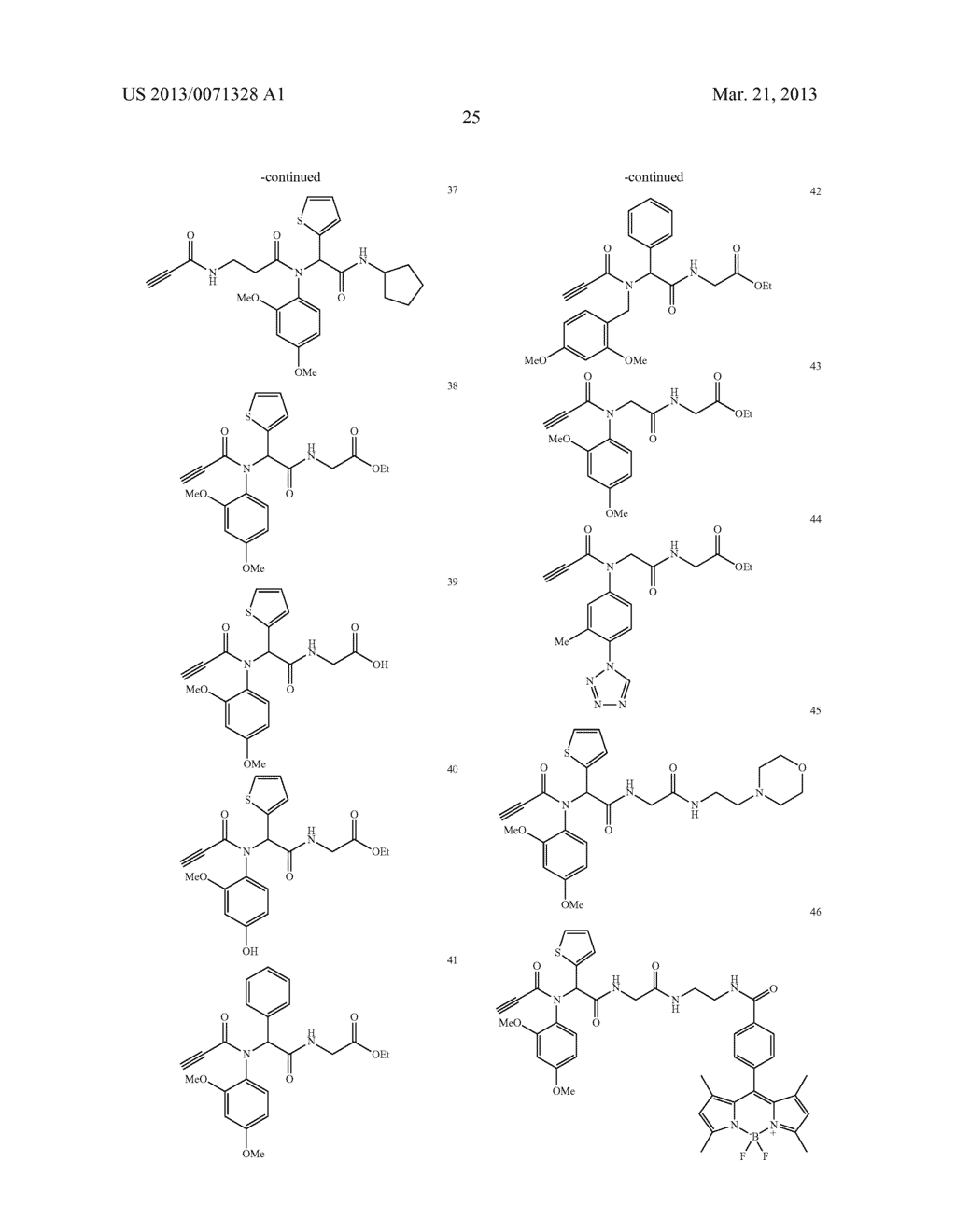 Propynoic Acid Carbamoyl Methyl-Amides and Pharmaceutical Compositions and     Methods Based Thereon - diagram, schematic, and image 36