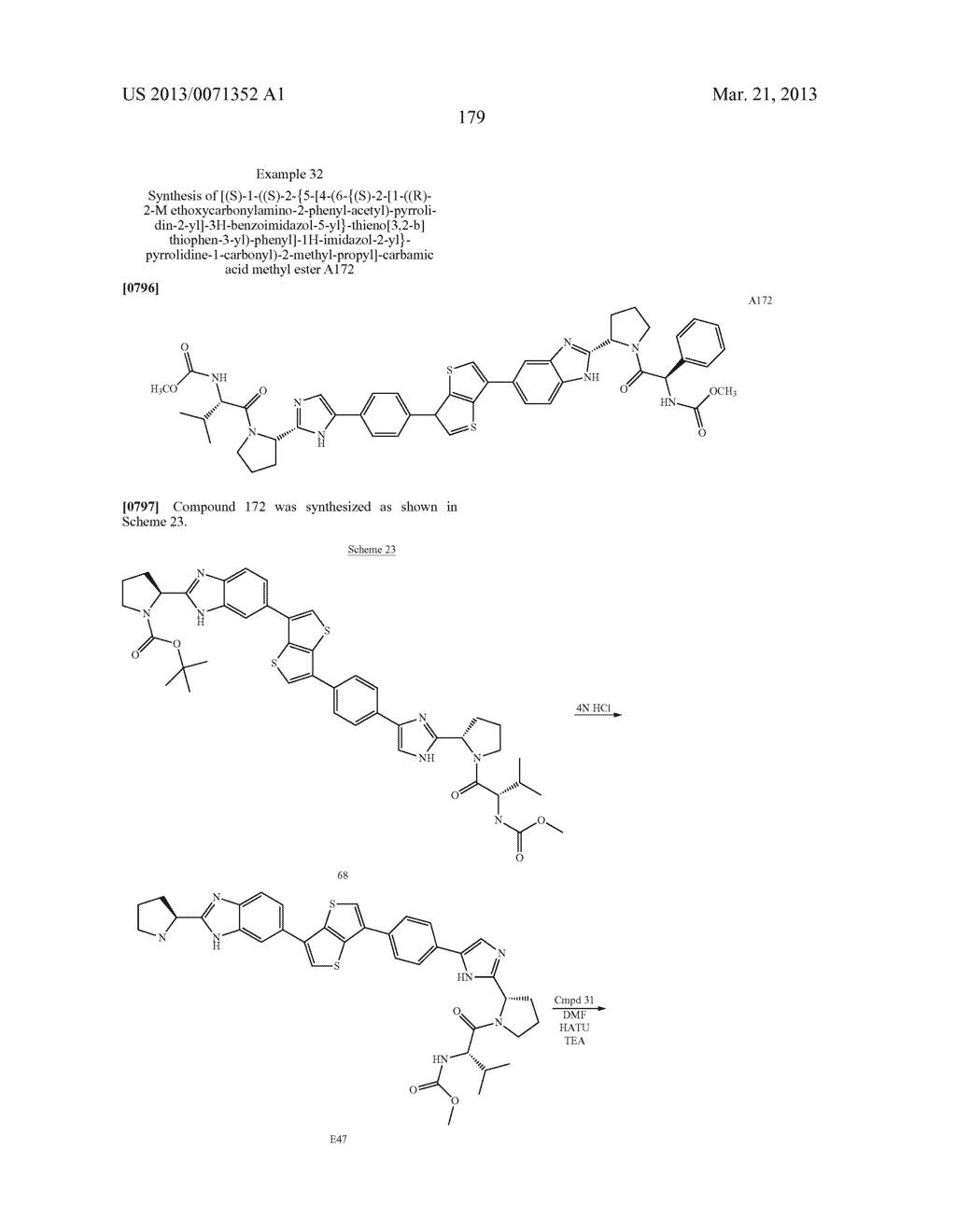 5,5-FUSED ARYLENE OR HETEROARYLENE HEPATITIS C VIRUS INHIBITORS - diagram, schematic, and image 180