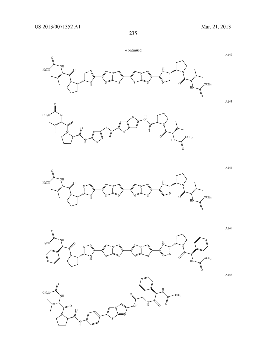 5,5-FUSED ARYLENE OR HETEROARYLENE HEPATITIS C VIRUS INHIBITORS - diagram, schematic, and image 236