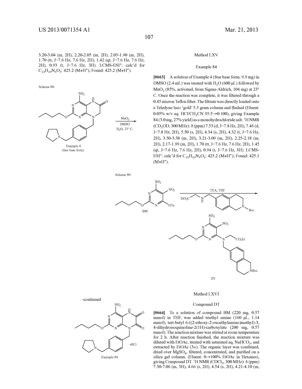 MODULATORS OF TOLL-LIKE RECEPTORS - diagram, schematic, and image 108