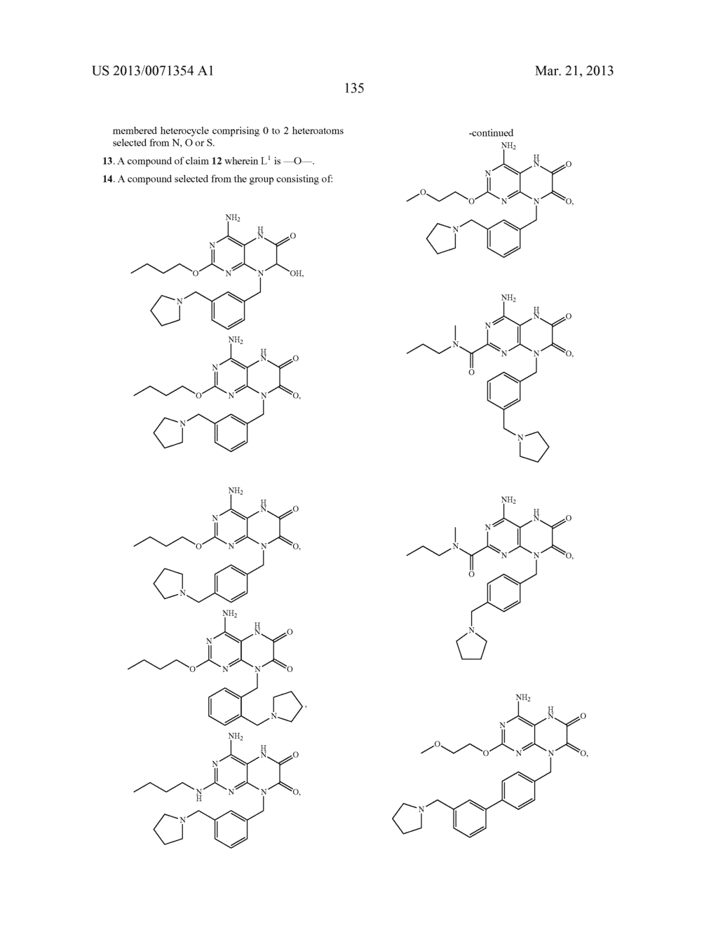 MODULATORS OF TOLL-LIKE RECEPTORS - diagram, schematic, and image 136