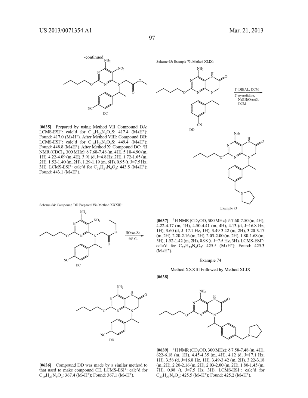 MODULATORS OF TOLL-LIKE RECEPTORS - diagram, schematic, and image 98