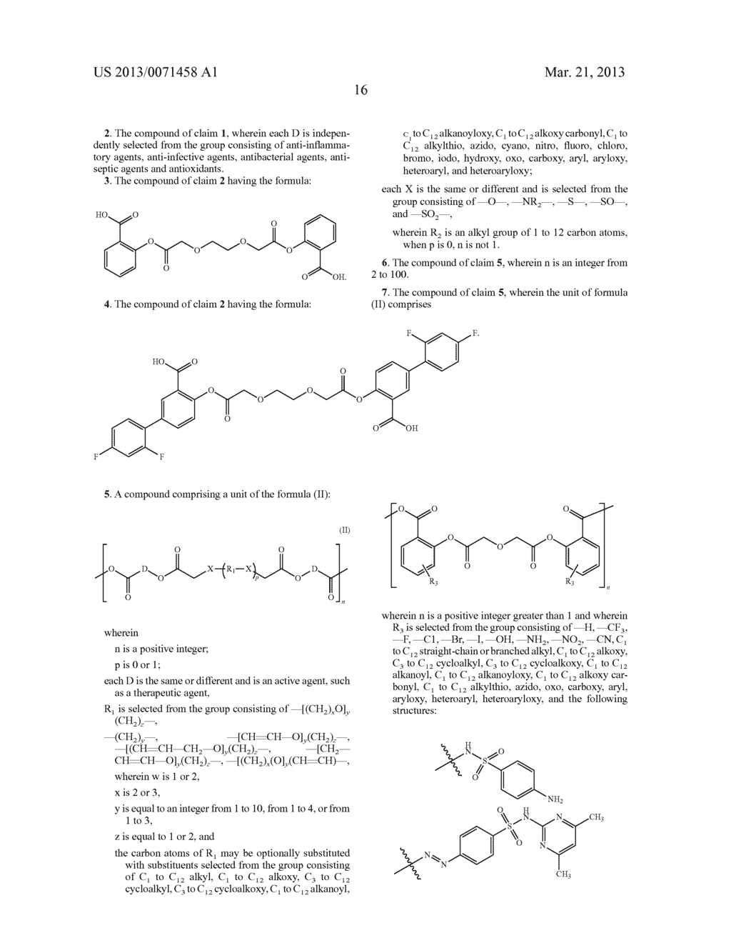 ACTIVE AGENTS AND THEIR OLIGOMERS AND POLYMERS - diagram, schematic, and image 23