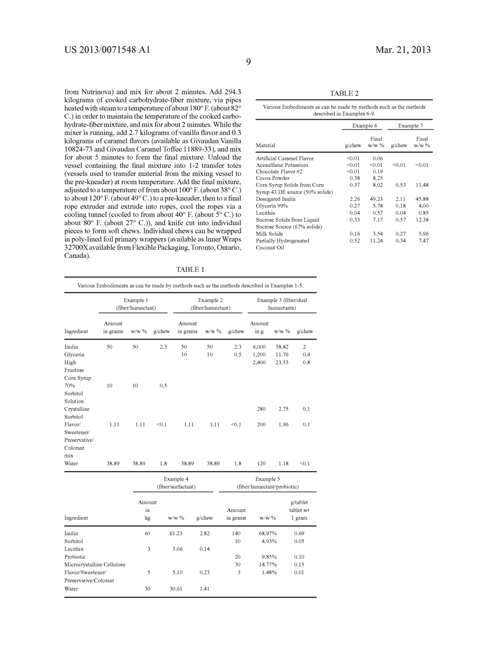 Fiber Containing Compositions and Methods of Making and Using Same - diagram, schematic, and image 10