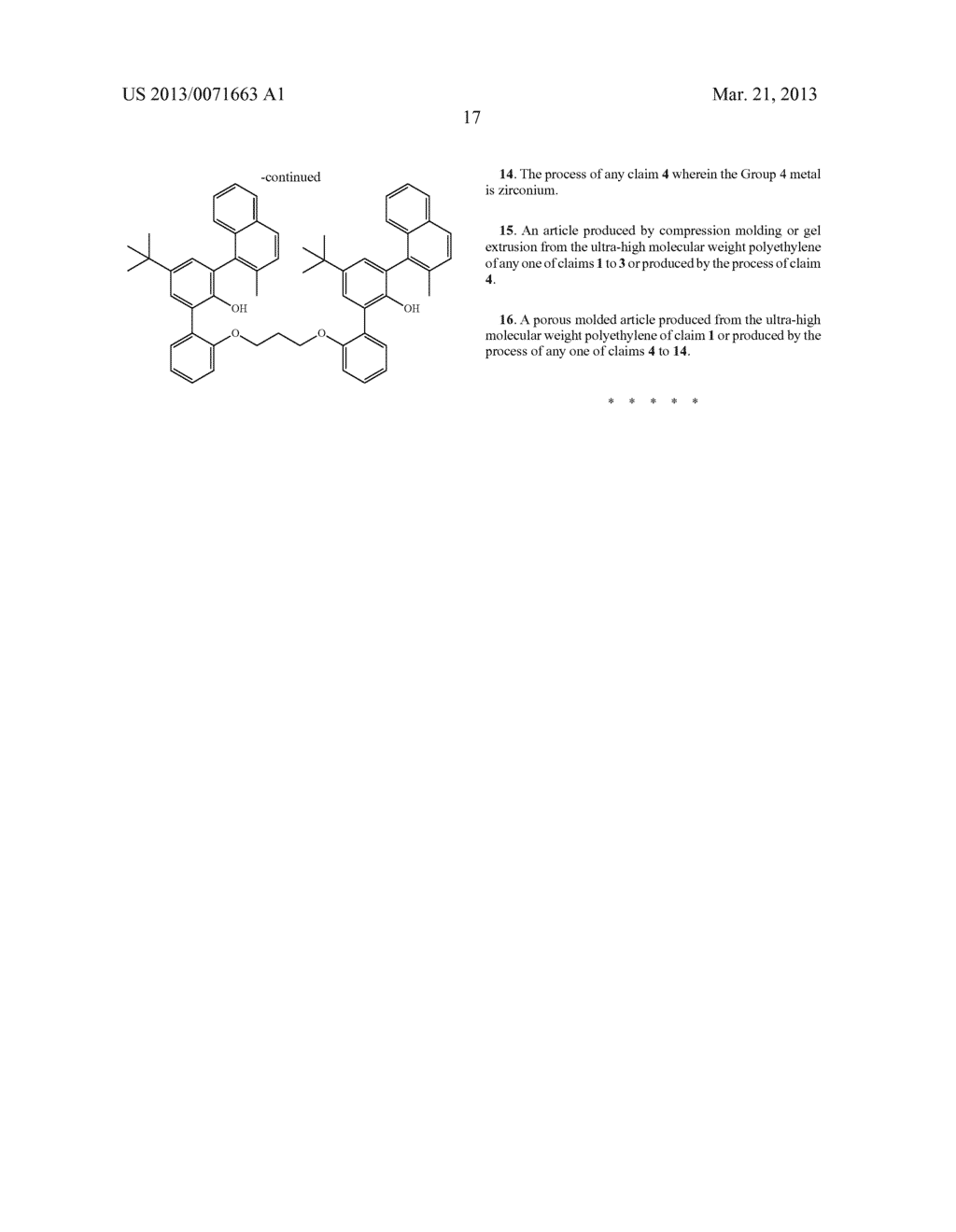 ULTRA-HIGH MOLECULAR WEIGHT POLYETHYLENE, ITS PRODUCTION AND USE - diagram, schematic, and image 18