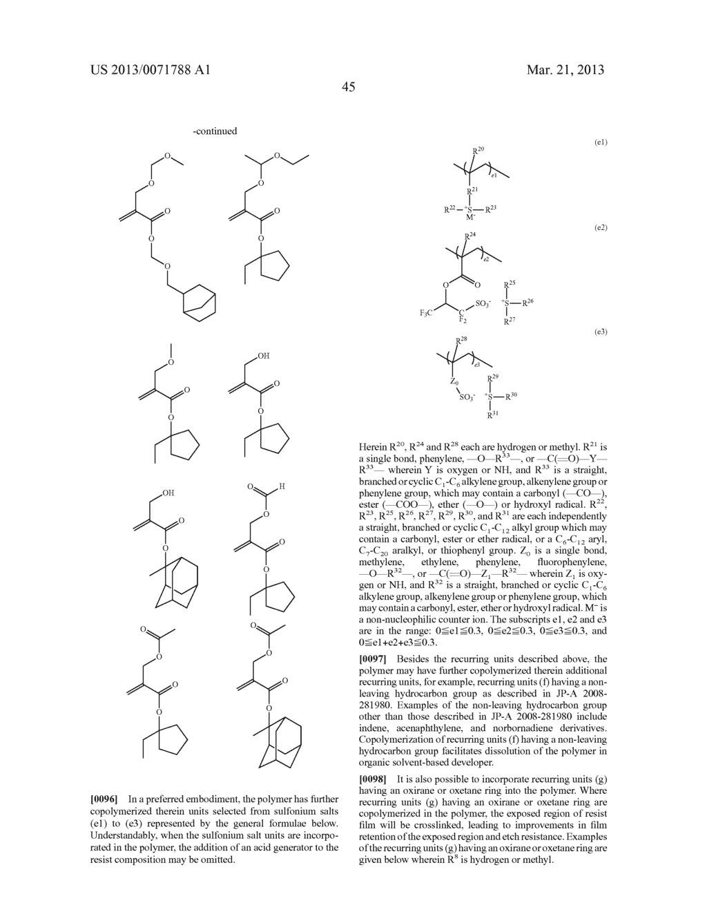 PATTERNING PROCESS AND RESIST COMPOSITION - diagram, schematic, and image 58