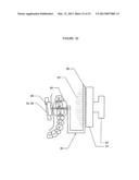 Dental x-ray aiming device with marginal ridge indexing diagram and image