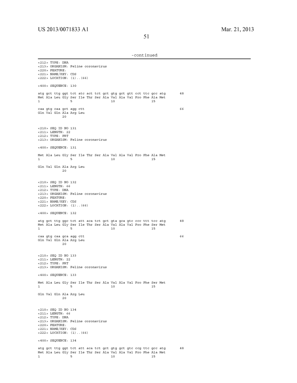 MEANS AND METHODS FOR DISTINGUISHING FECV AND FIPV - diagram, schematic, and image 65