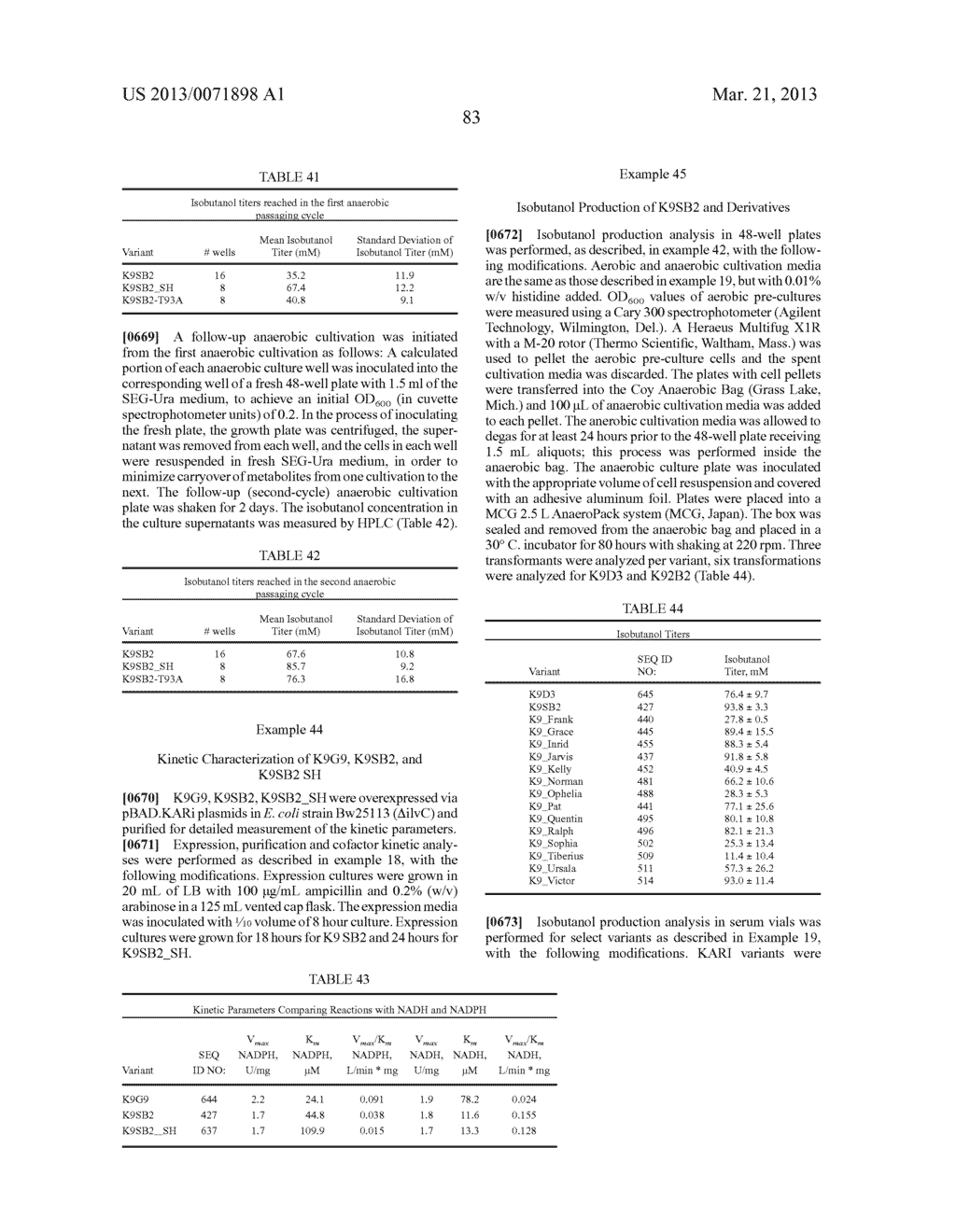 HOST CELLS AND METHODS FOR PRODUCTION OF ISOBUTANOL - diagram, schematic, and image 118