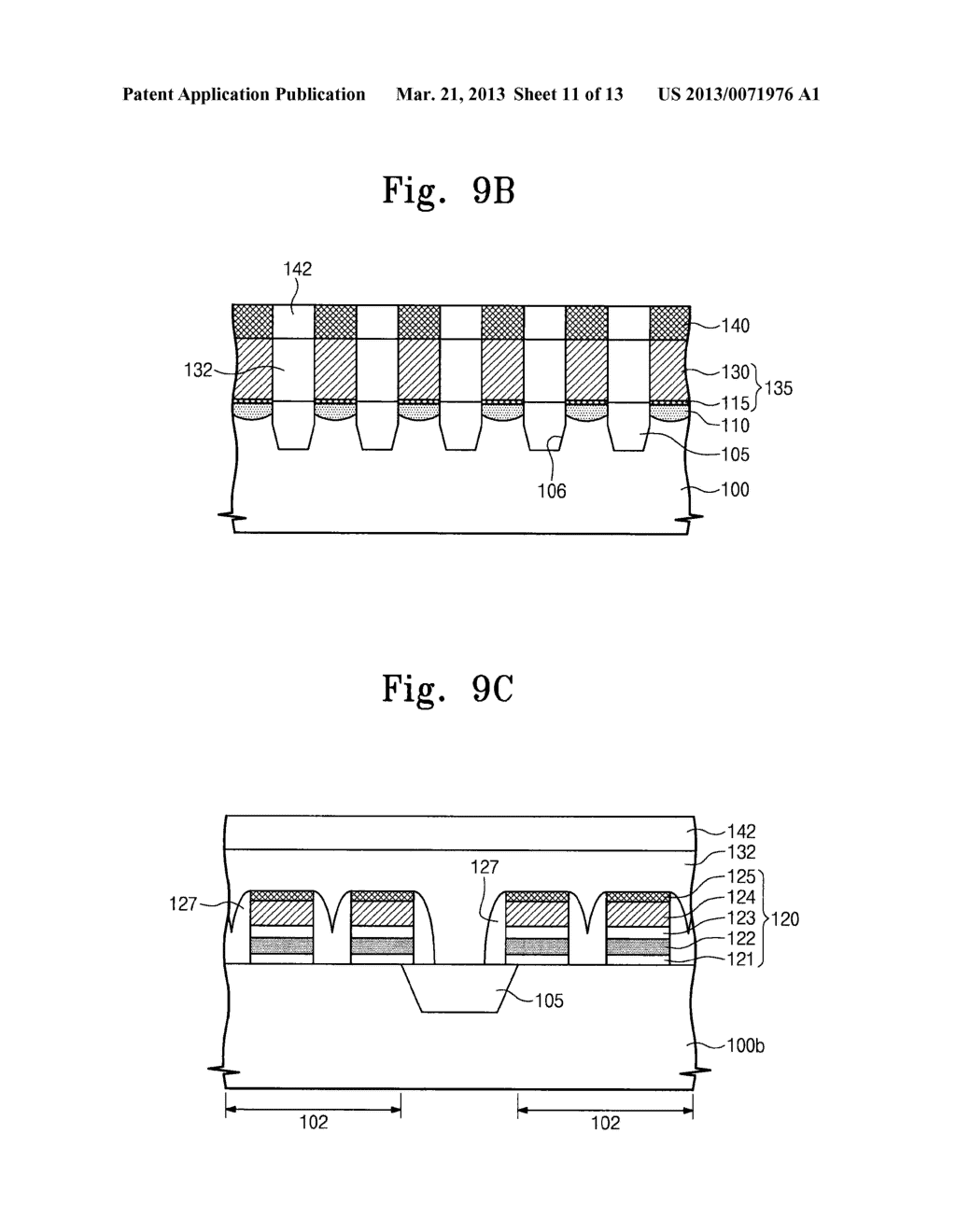 NONVOLATILE MEMORY DEVICES AND METHODS OF FORMING THE SAME - diagram, schematic, and image 12